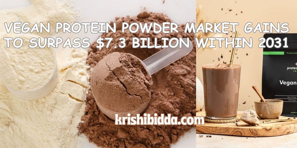 Vegan Protein Powder Market Gains to Surpass $7.3 Billion Within 2031